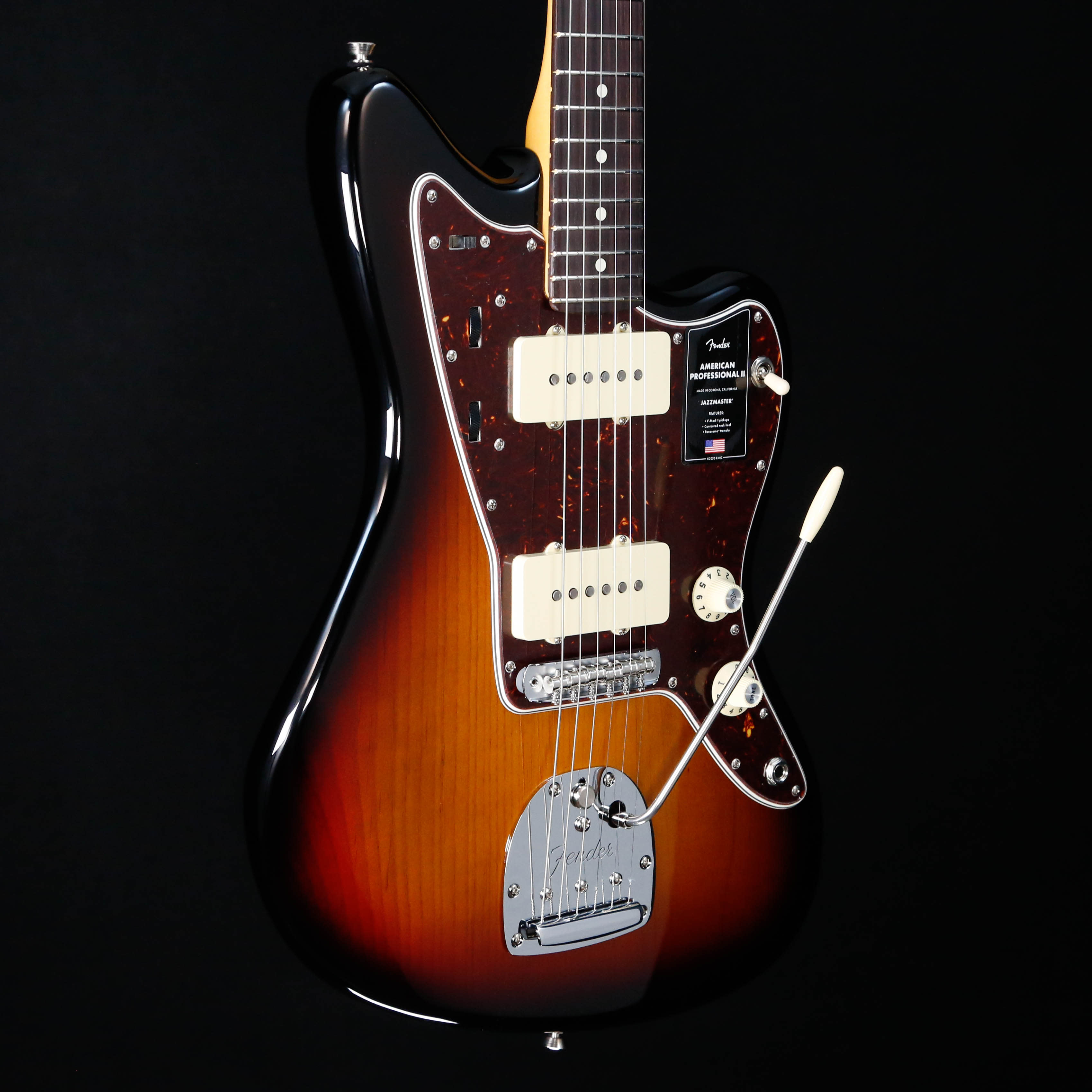 Fender American Professional II Jazzmaster, Rosewood Fb, 3-Color SB