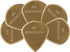 Dunlop 47PJB3NG Joe Bonamassa Guitar Picks - Gold Jazz III (6-pack)
