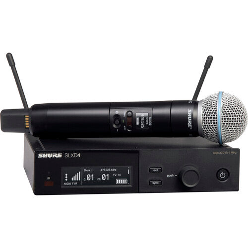 Shure SLXD24/B58 Digital Wireless Handheld Microphone System - G58 Band