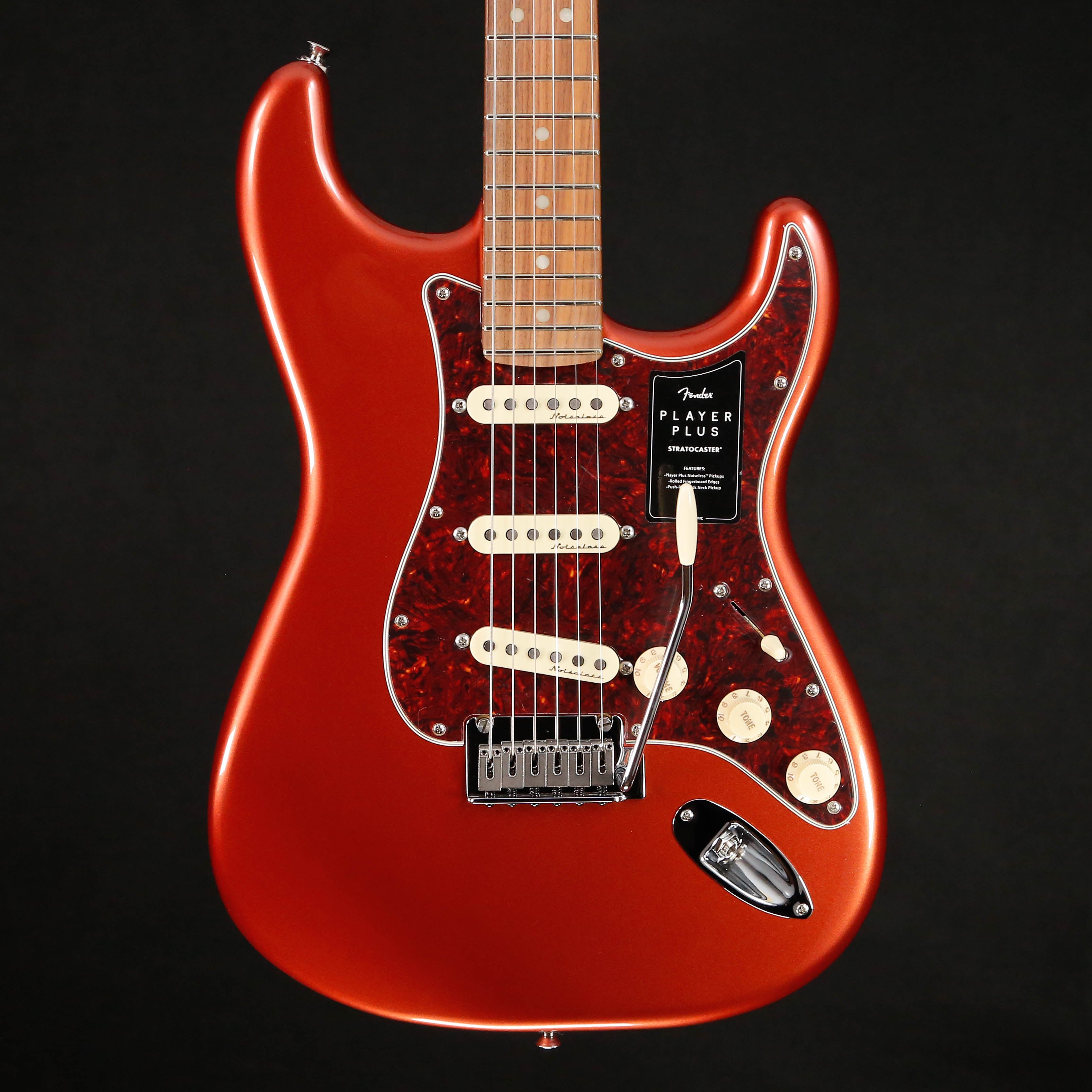 Fender Player Plus Stratocaster, Pau Ferro Fb, Candy Apple Red
