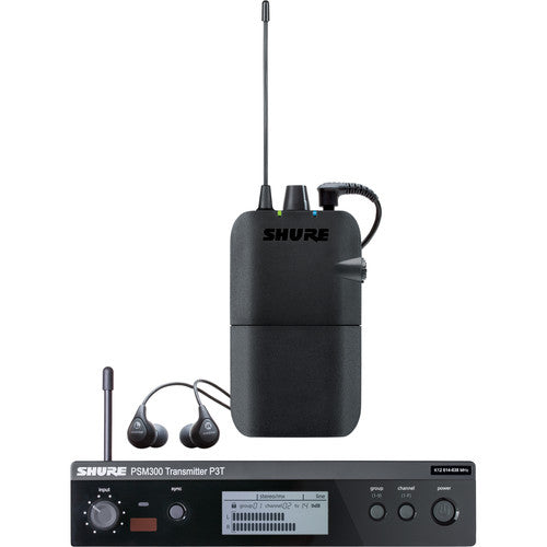 Shure PSM300 P3TR112GR Wireless In-ear Monitor System - G20 Band