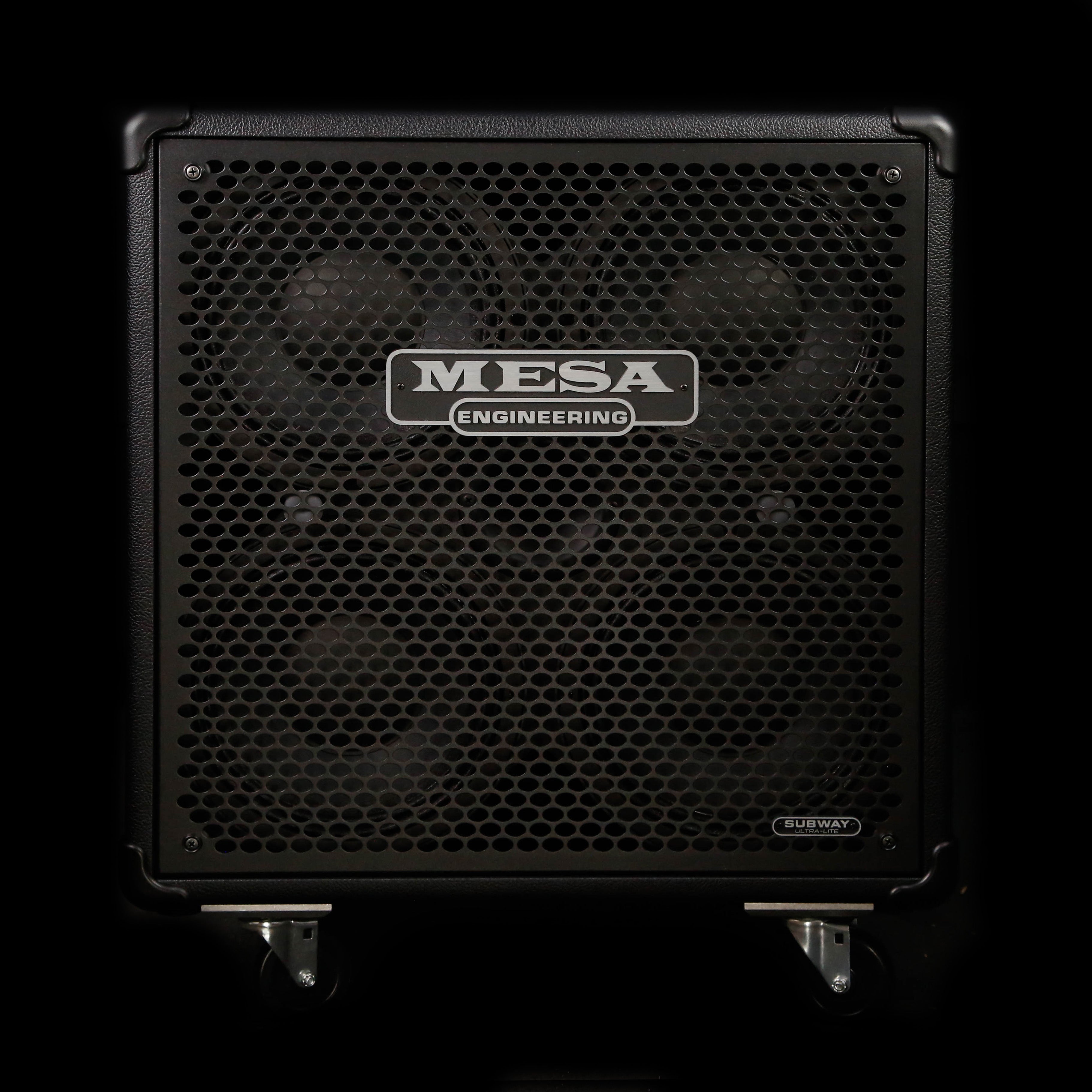 Mesa Boogie Subway 4x10 Bass Cabinet, Black Bronco