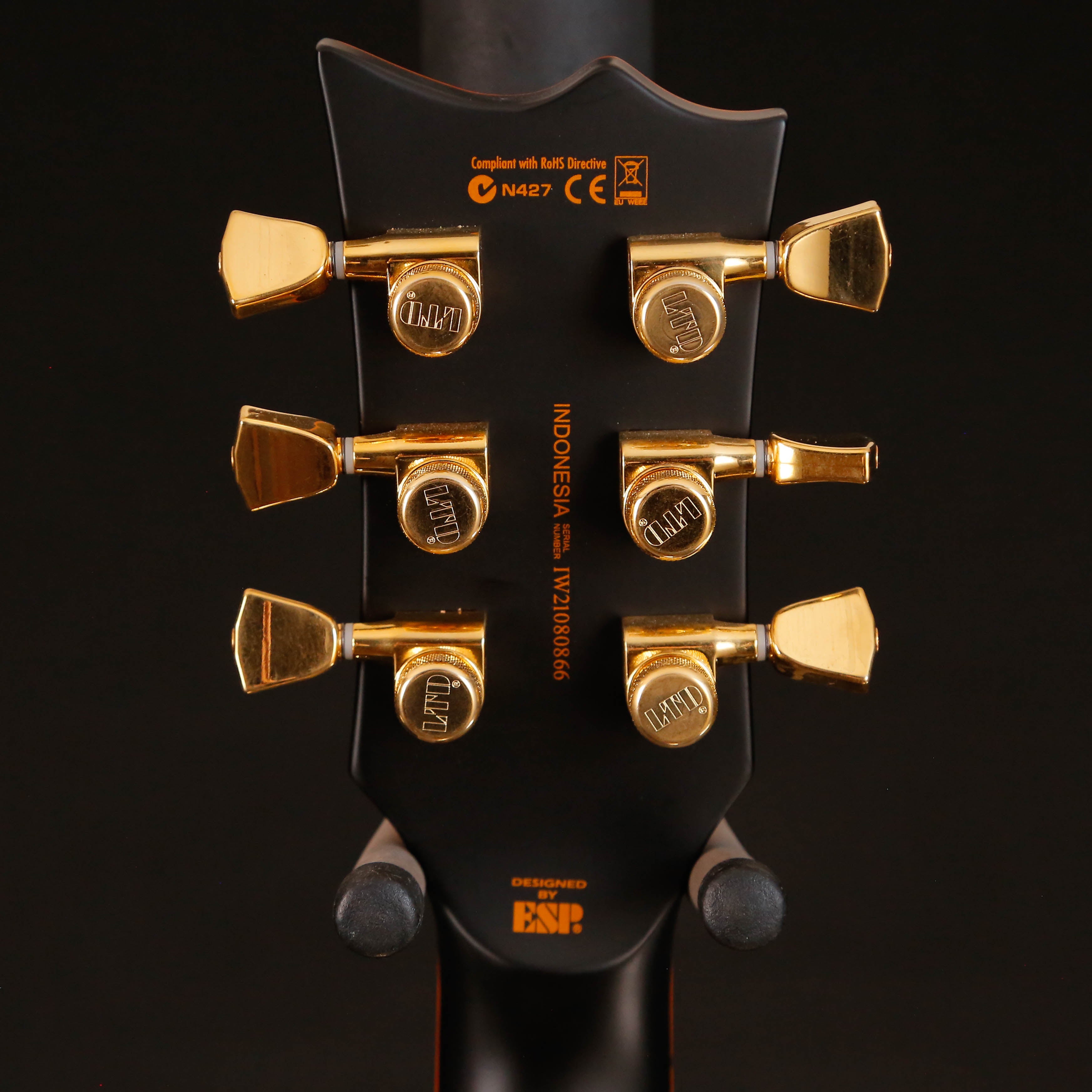 ESP LTD EC-1000 Electric Guitar, Vintage Black