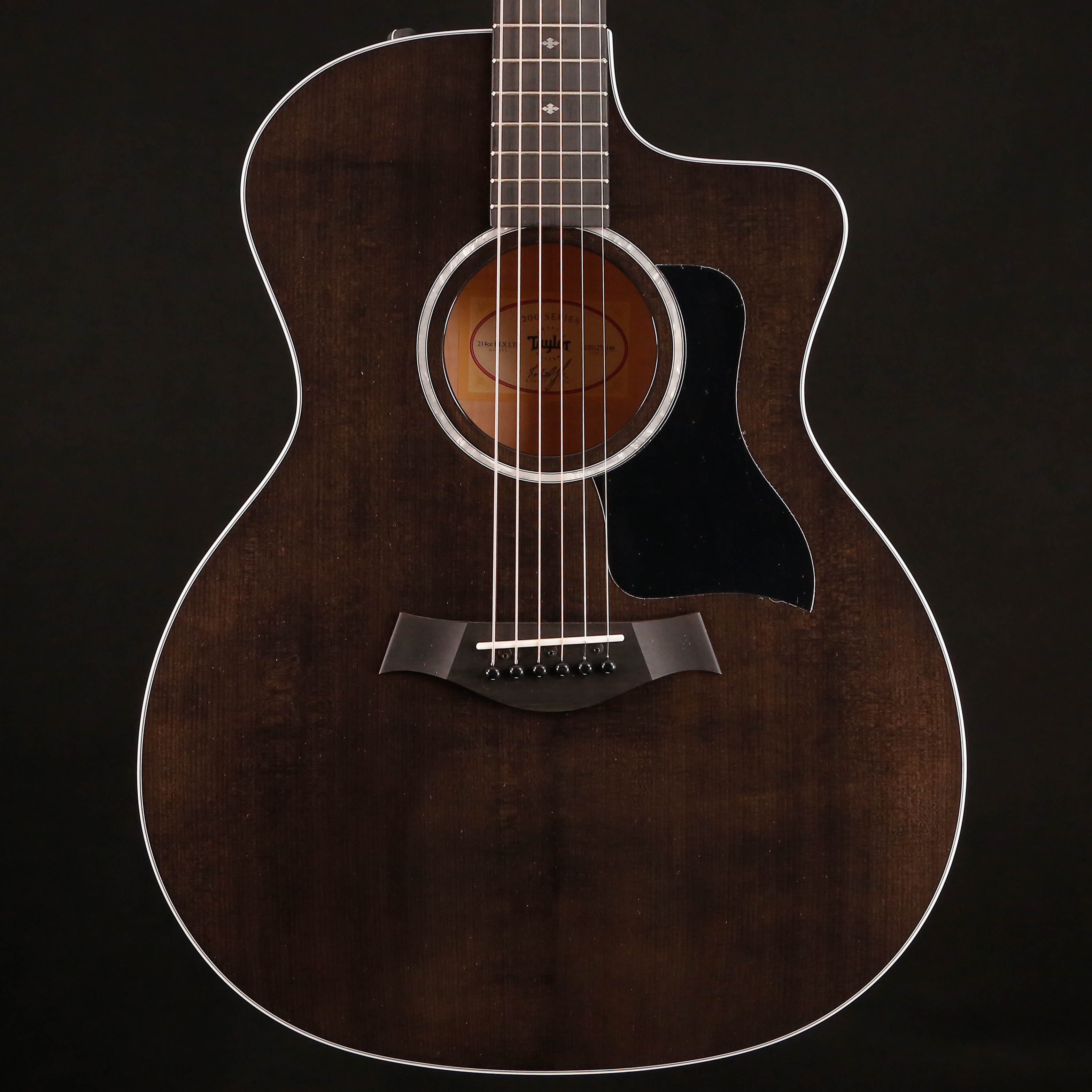 Taylor 214ce DLX LTD Grand Auditorium, Trans Grey