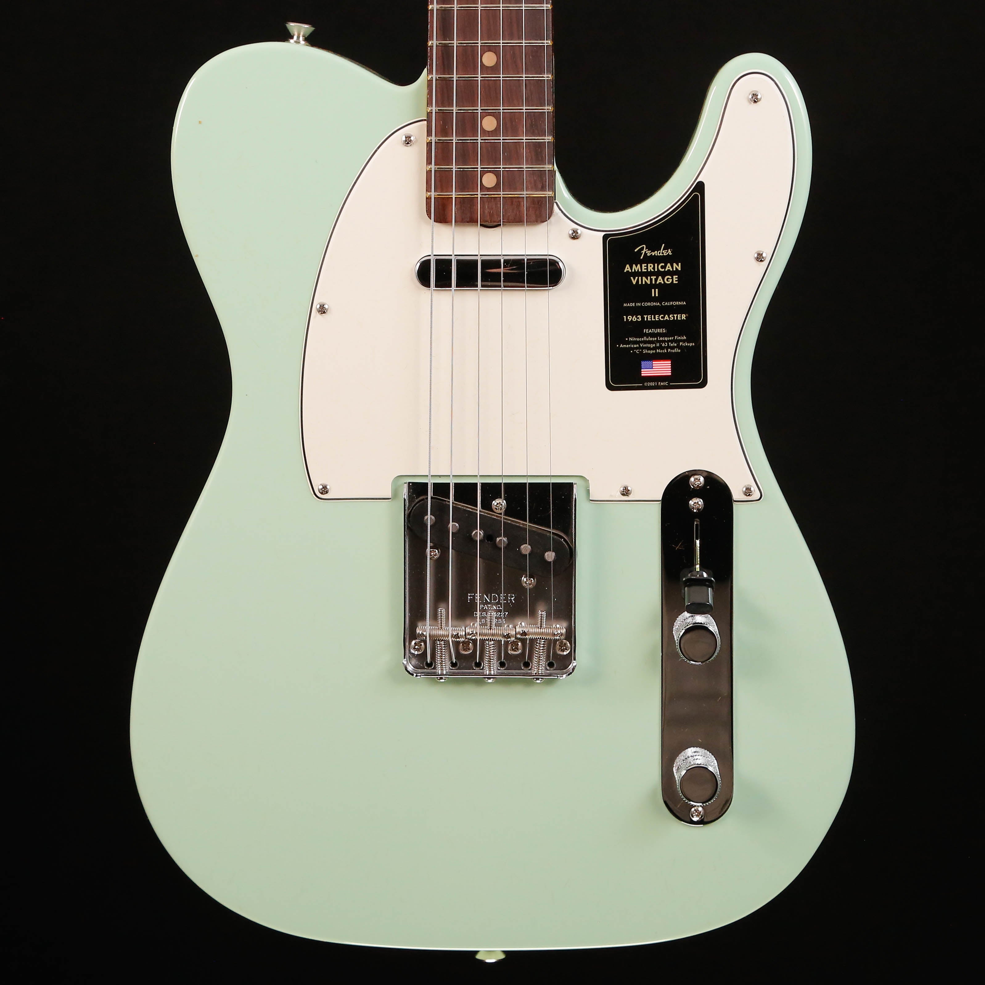 Fender American Vintage II 1963 Telecaster, Surf Green