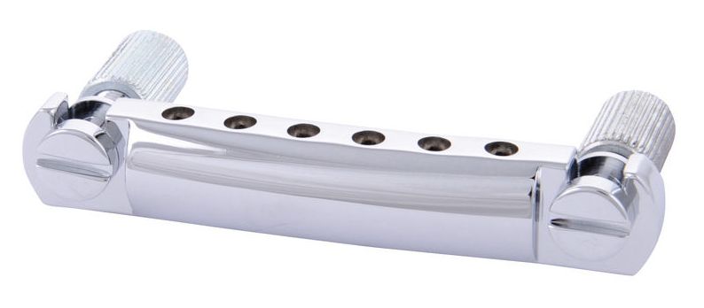 Gibson PTTP-010 Chrome Stop Bar with Studs, Inserts
