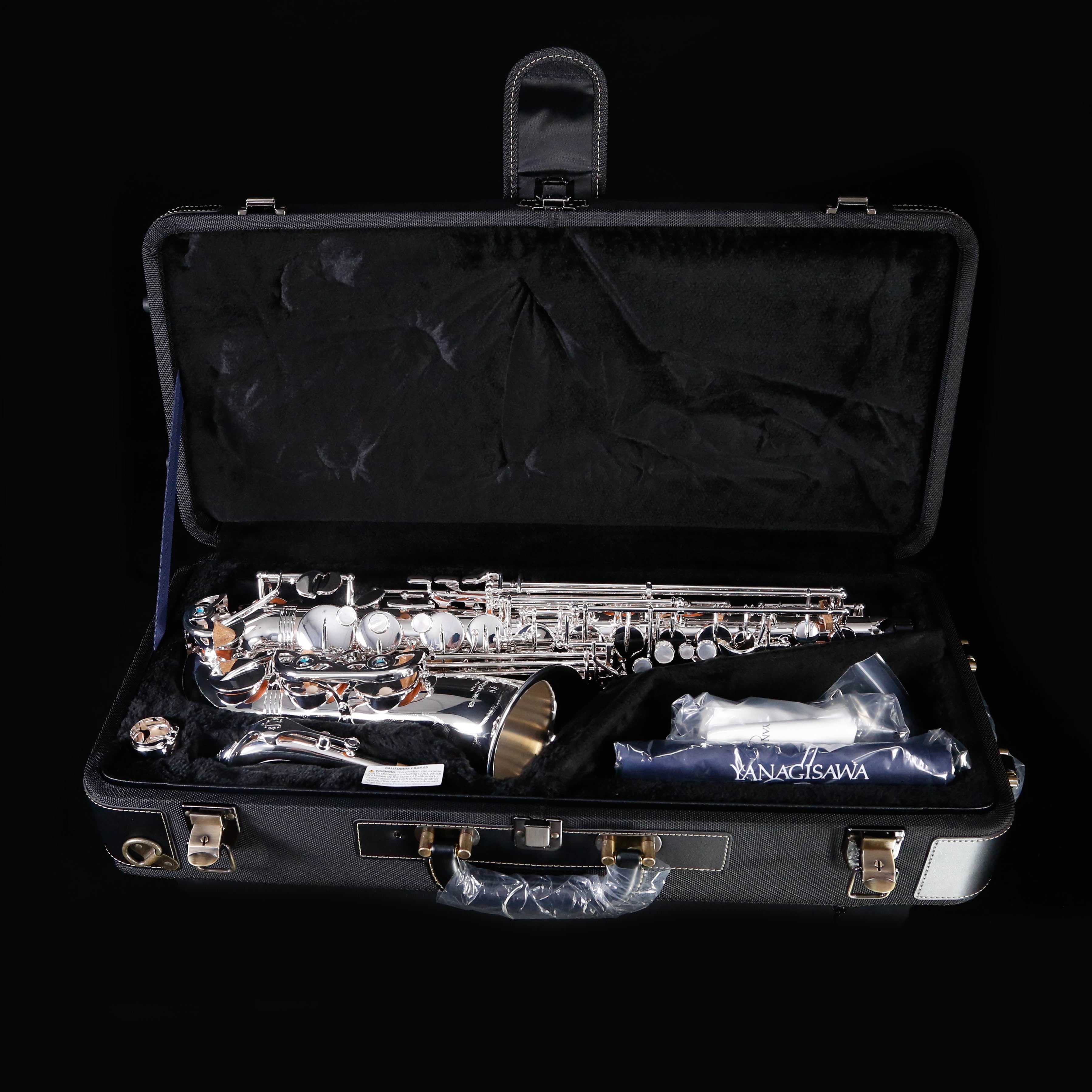 Yanagisawa AWO1S Eb Alto Saxophone - Professional Silver-Plate Finish