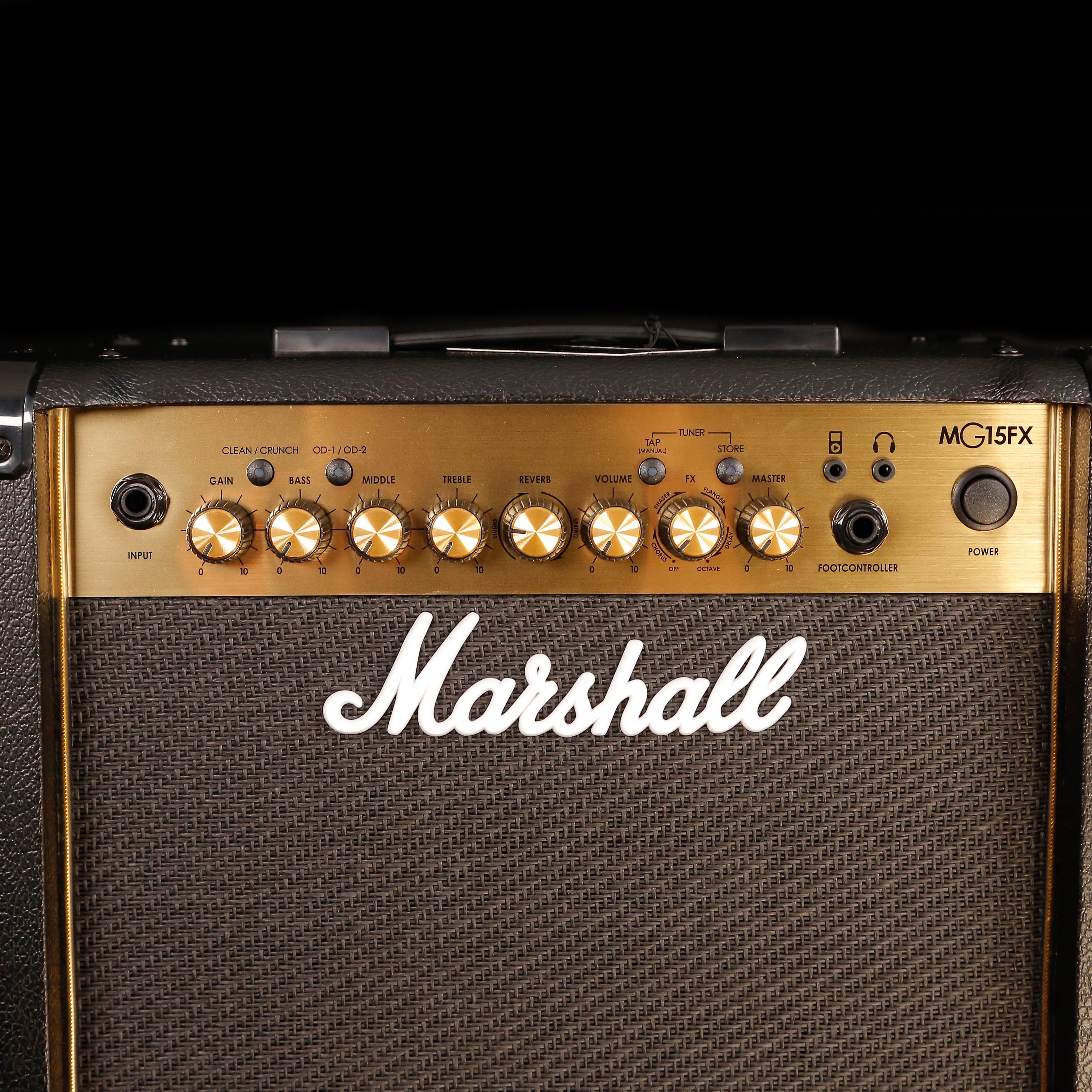 Marshall MG Gold 15 Watt 1x8 combo w/ 2 channels, FX, MP3 input