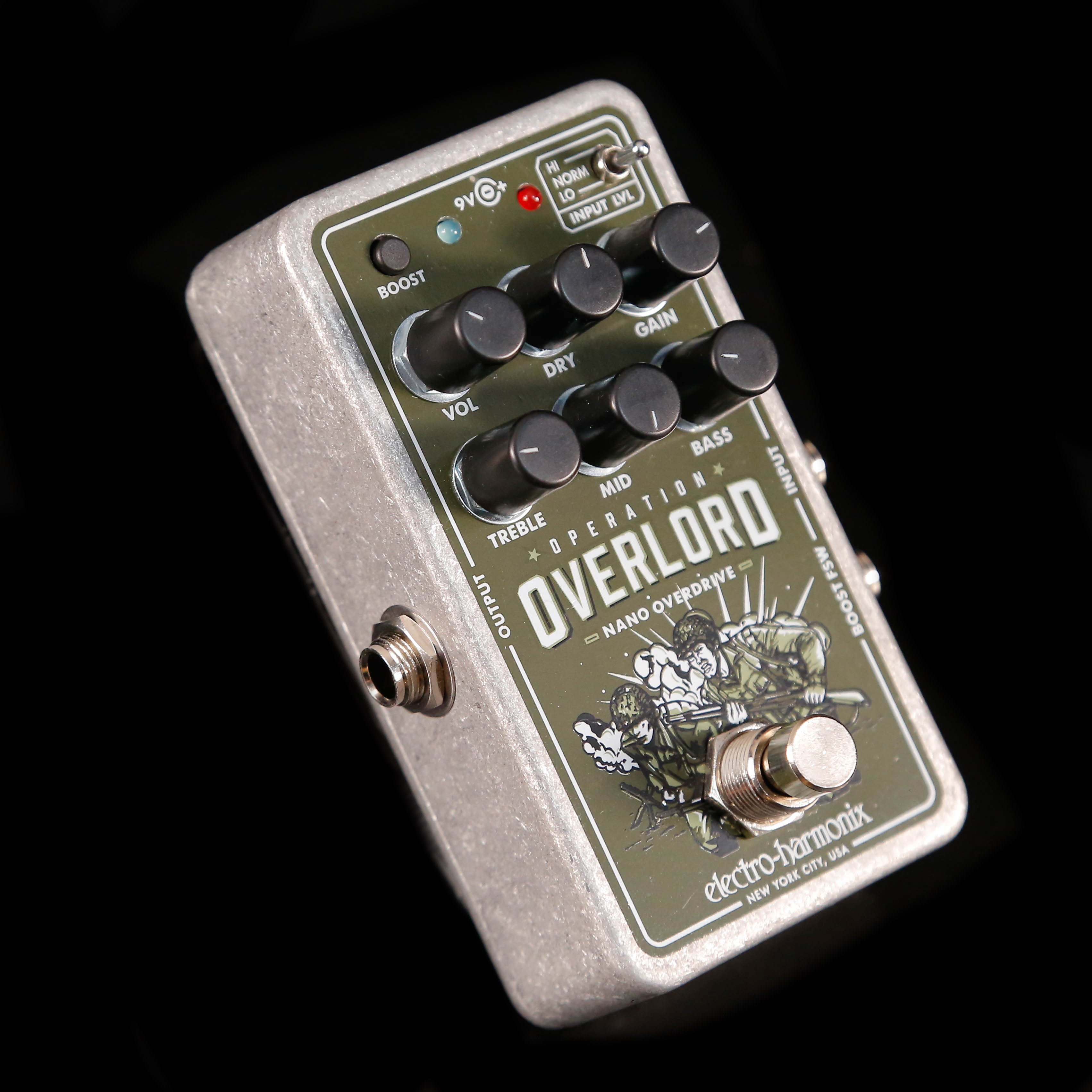 Electro-Harmonix Nano Operation Overlord Allied Overdrive Pedal