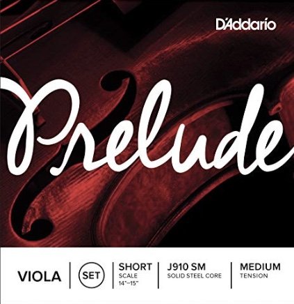D'Addario Prelude Viola String Set Small Scale Medium