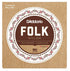 D'Addario EJ33 Folk Nylon Strings, Ball End, 80/20 Bronze/Clear Nylon Trebles