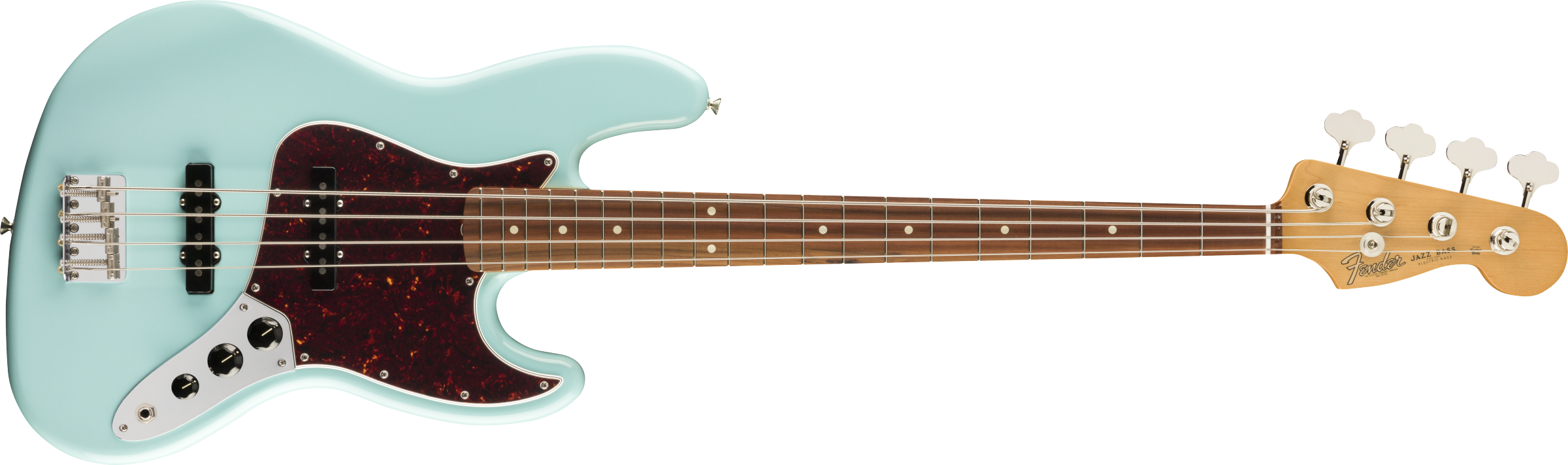 Fender Vintera '60s Jazz Bass, Pau Ferro Fb, Daphne Blue