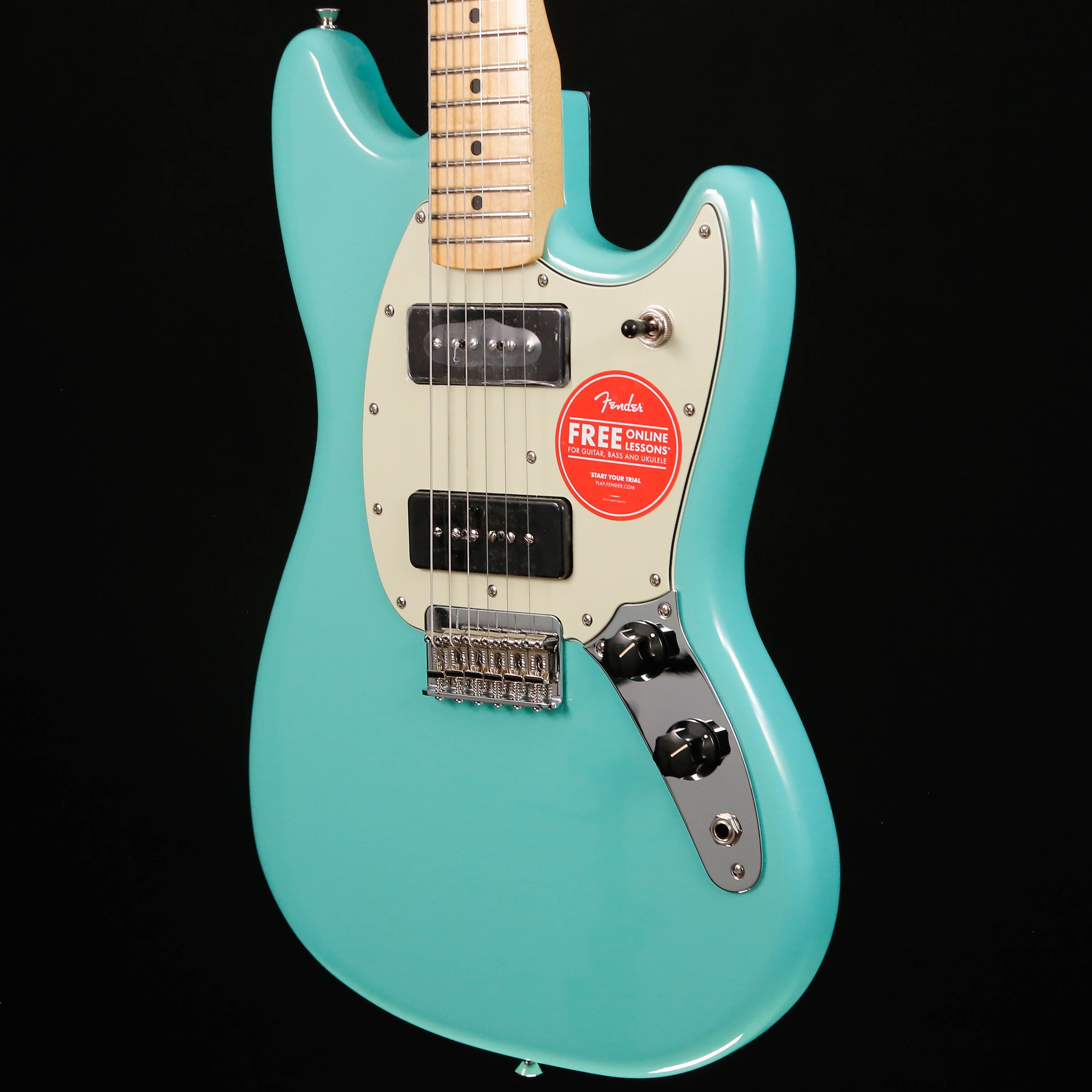 Fender Player Mustang 90, Maple Fb, Seafoam Green
