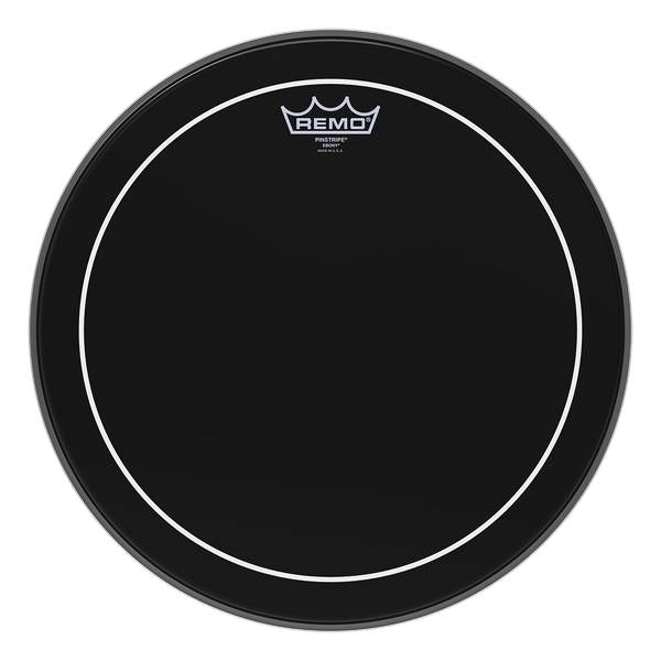 Remo 16'' Pinstripe Ebony