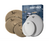 Zildjian Quiet Pack w/ L80 Low Volume Cymbals & Remo Silentstroke