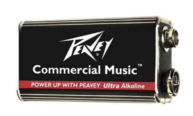 Peavey 9-Volt Ultra Alkaline Battery 00050130