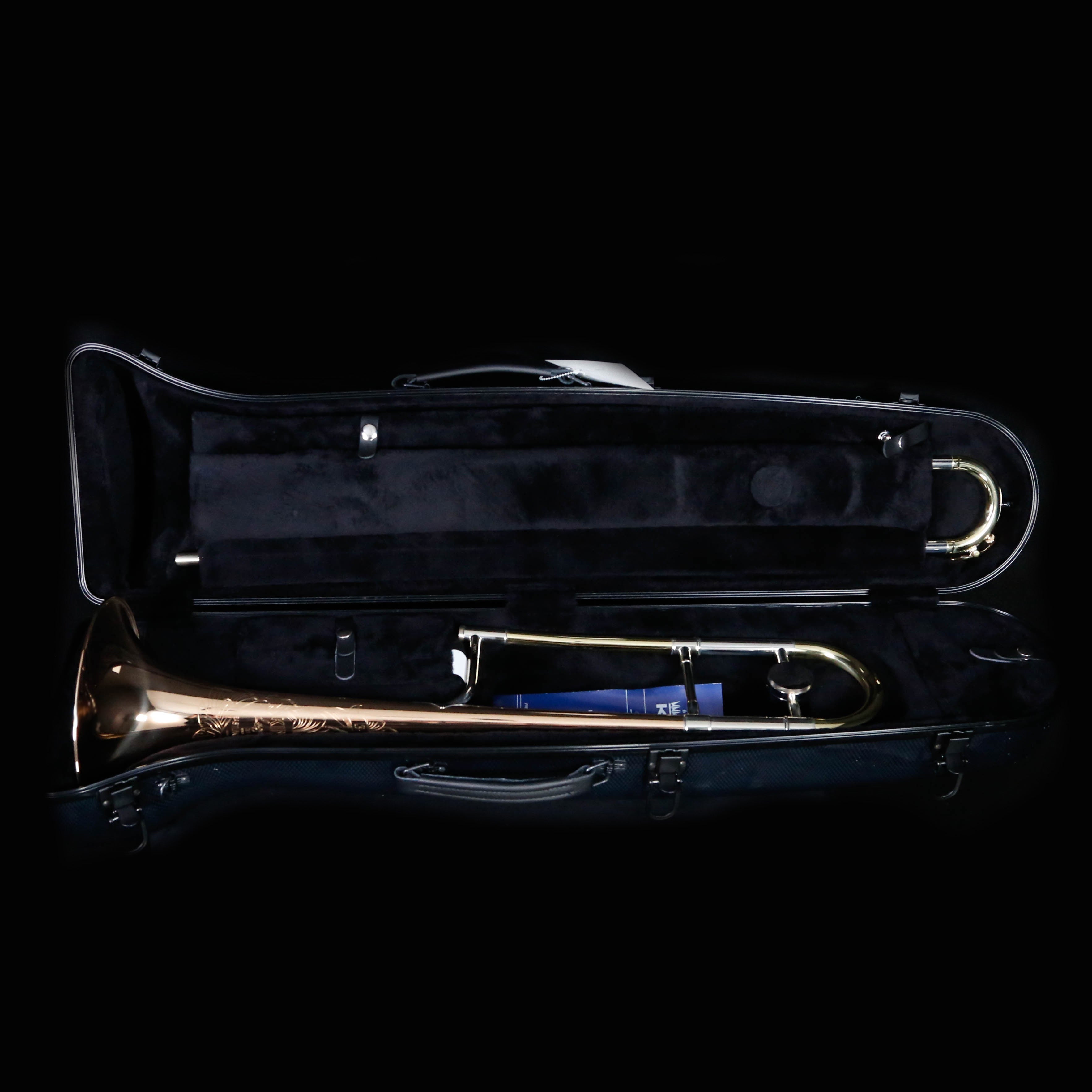 King 3BLG Tenor Trombone - Professional, Gold Brass Bell