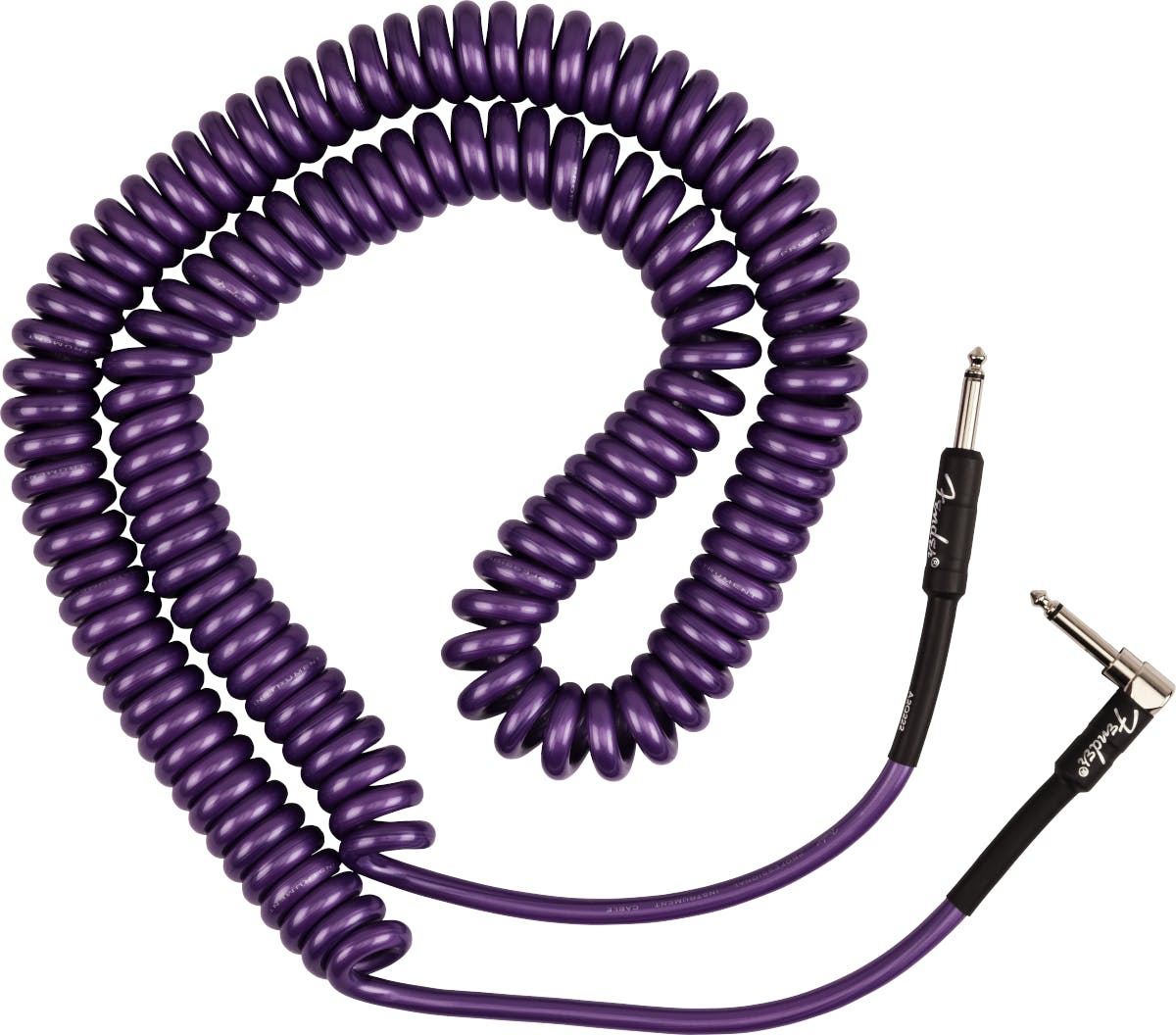 Fender J. Mascis Coil 30ft Guitar Cable, Purple