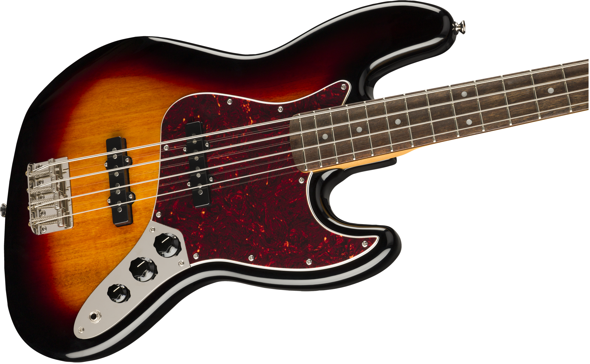 Squier Classic Vibe 60s Jazz Bass, Laurel Fb, 3-Color Sunburst