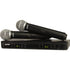 Shure BLX288/PG58 Dual Channel Wireless Handheld Microphone System - H10 Band