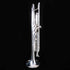 Bach 180S43 Stradivarius 180 Series Profess Bb Trumpet, #43 Bell, Silver Plated