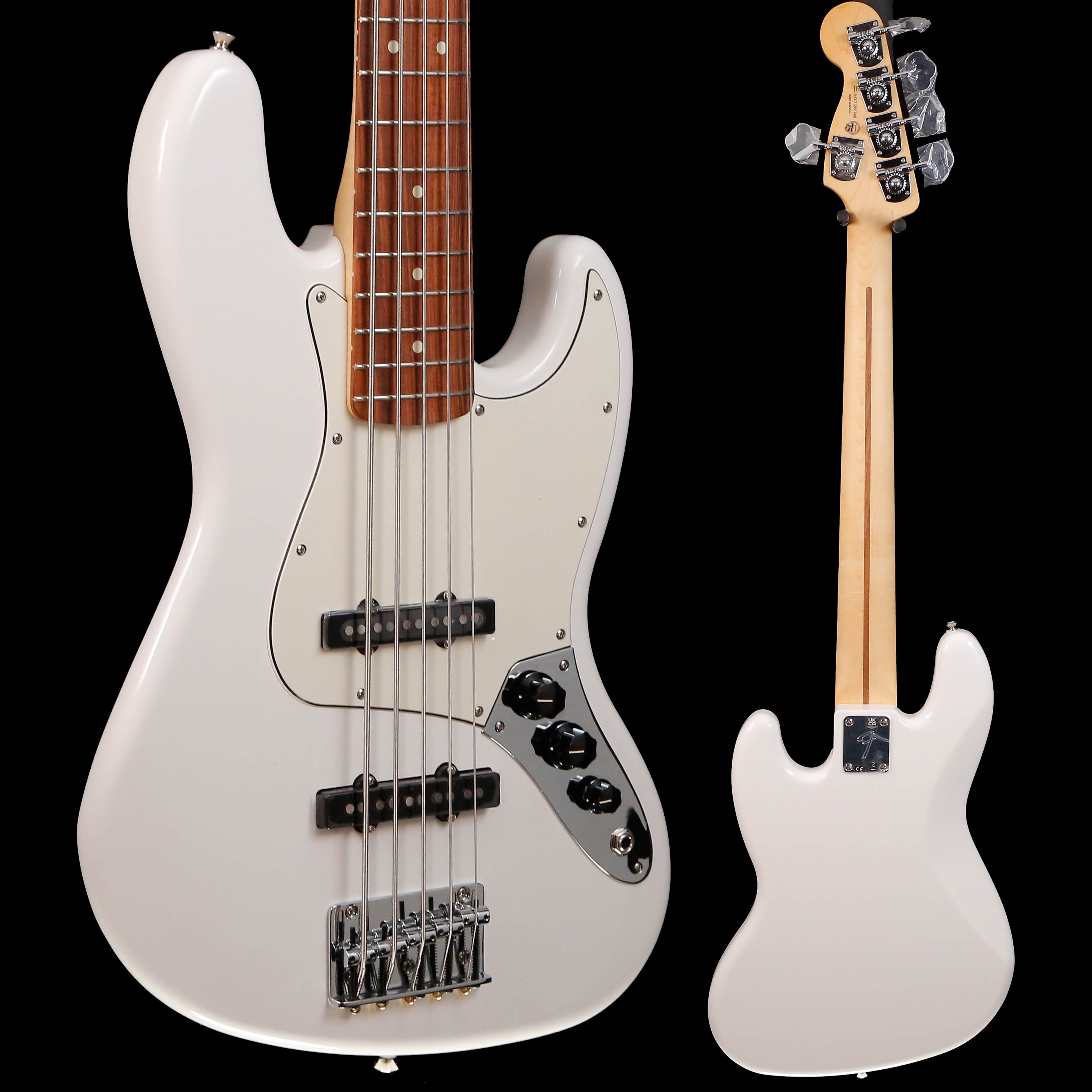 Fender Player Jazz Bass V, Pau Ferro Fb, Polar White