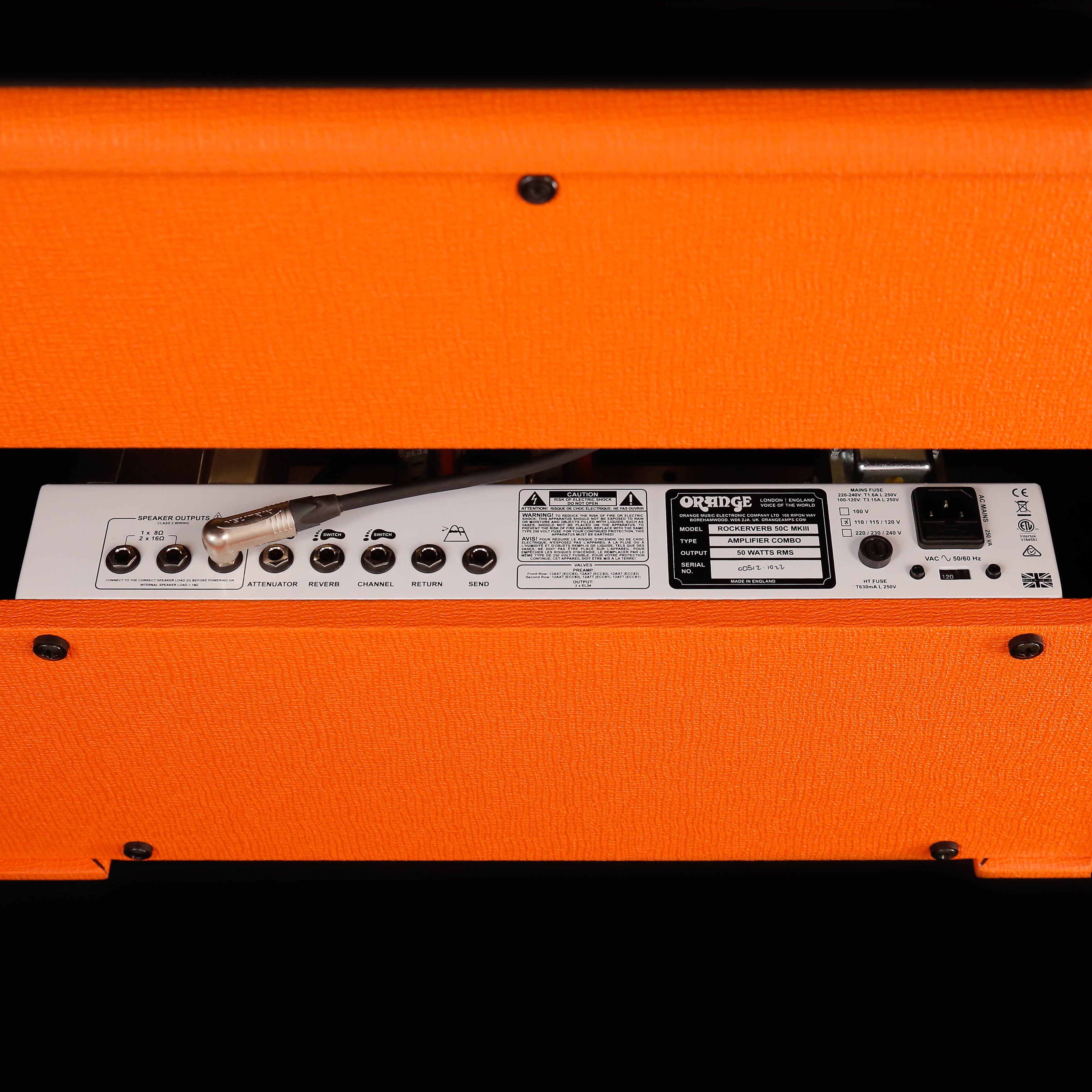 Orange Rockerverb 50C MkIII Neo 2 x 12-inch Tube Combo Amp