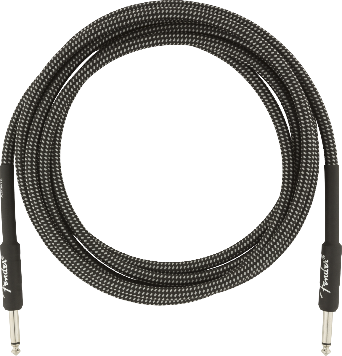 Fender Professional Series Instrument Cables, 10', Gray Tweed