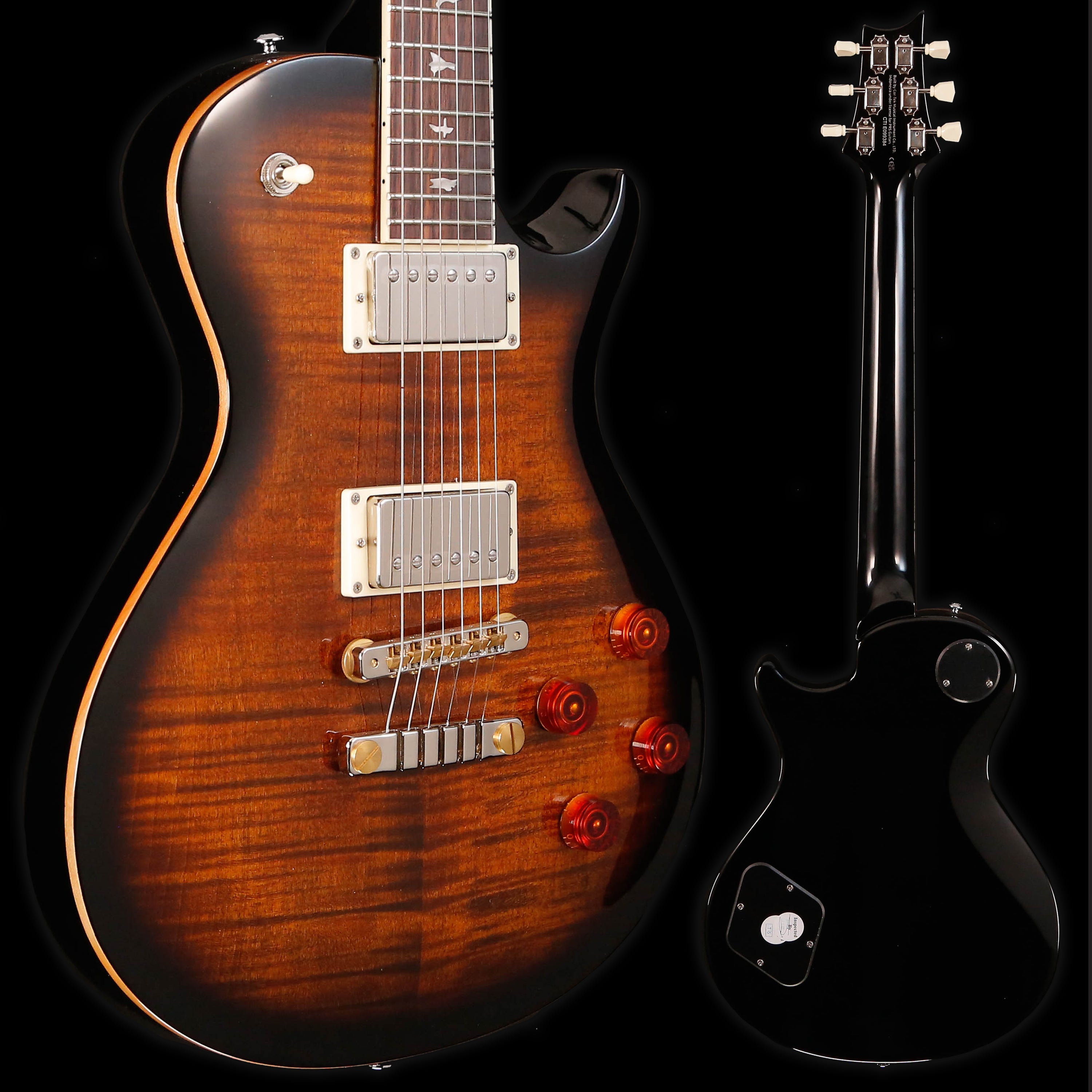 PRS Paul Reed Smith SE Singlecut McCarty 594 Electric, Black Gold