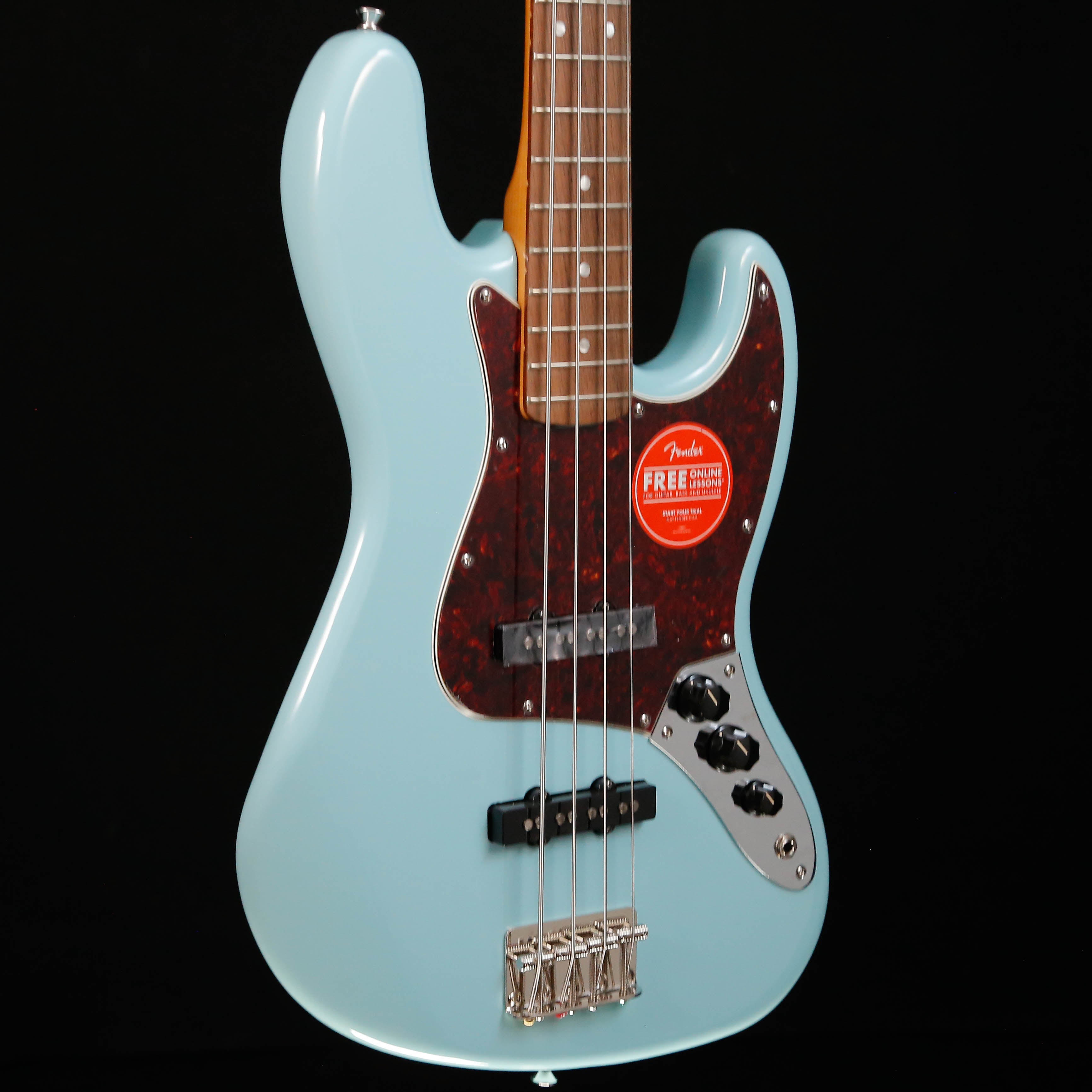 Squier Classic Vibe 60s Jazz Bass, Laurel Fb, Daphne Blue