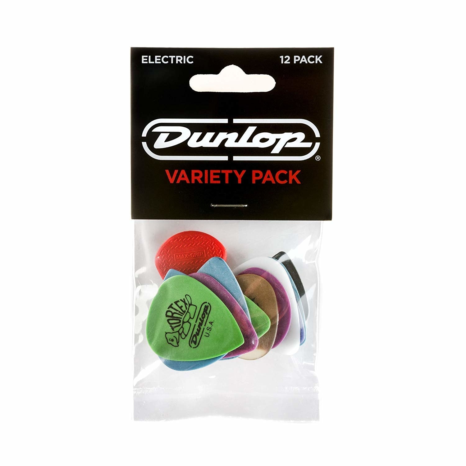 Dunlop Player's Electric Guitar Pick Variety Pack - 12 Pc