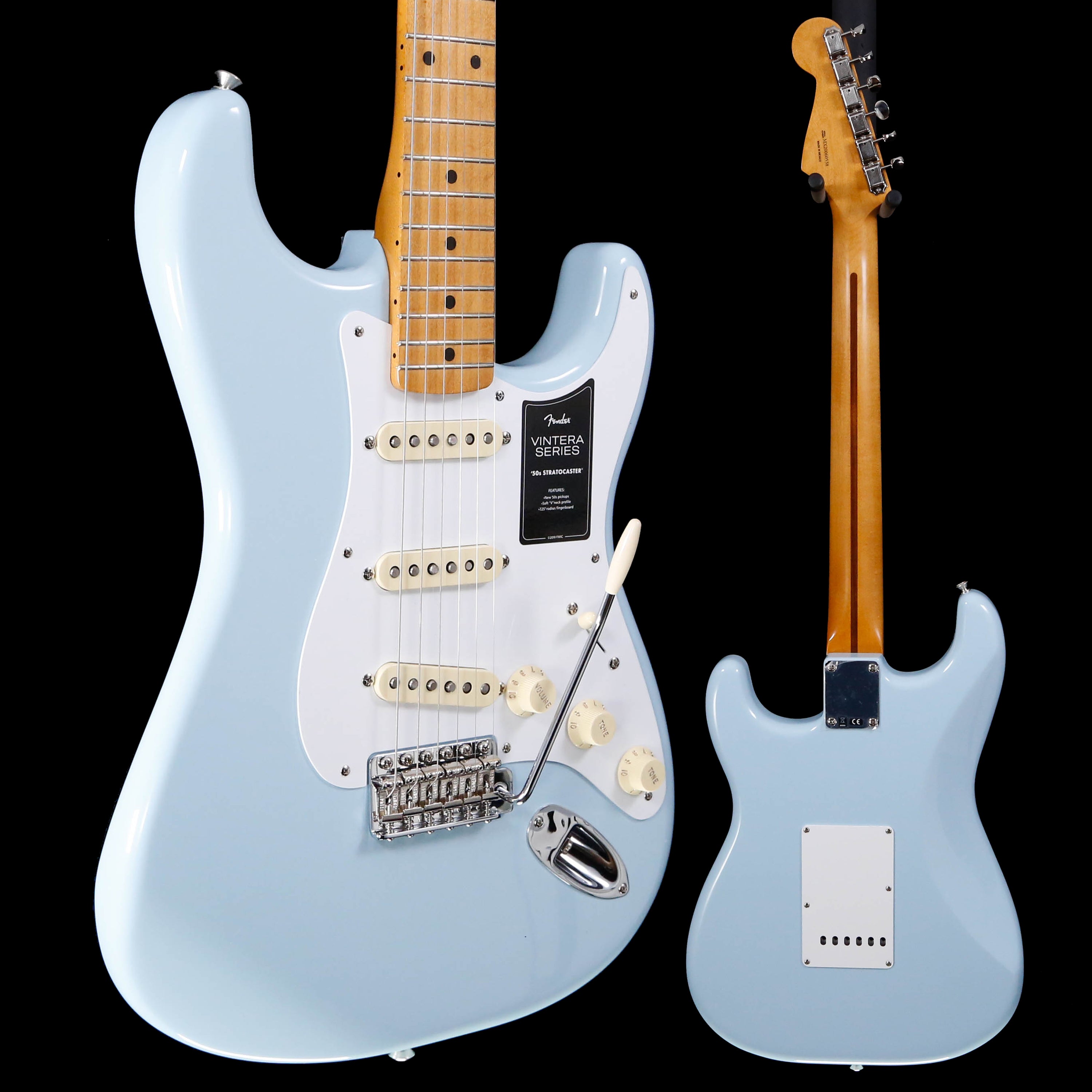 Fender Vintera '50s Stratocaster, Maple Fb, Sonic Blue