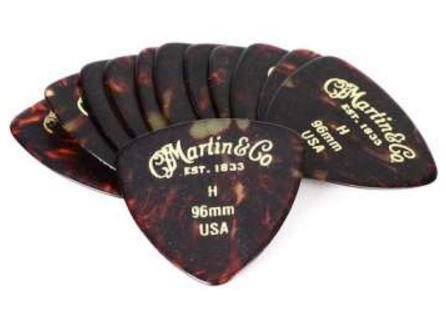 Martin 18A0054 12-Pack Guitar Picks .96MM