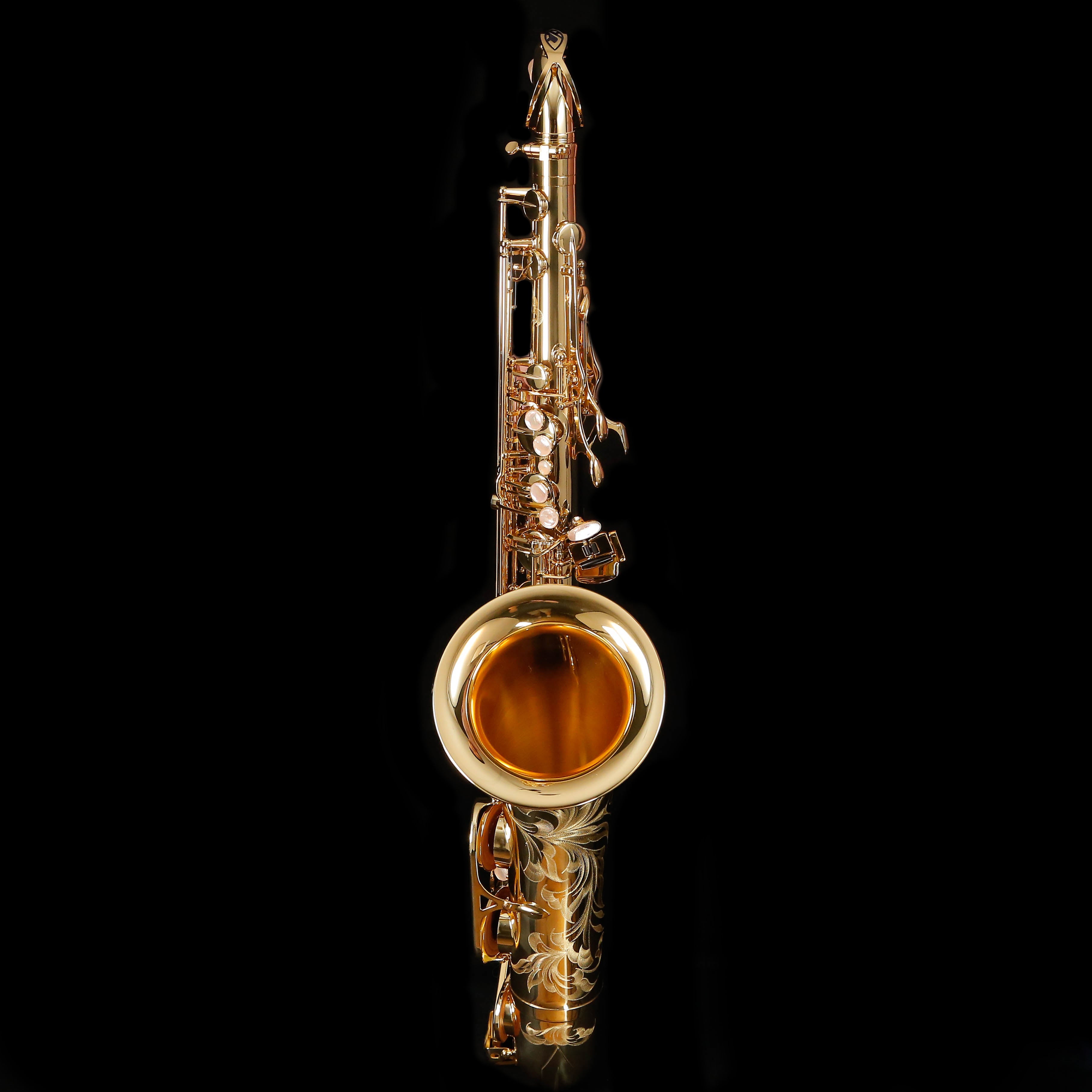 Selmer Paris 74F ''Reference 54'' Profes Bb Tenor Sax Dark Lacquer Hand Engraved
