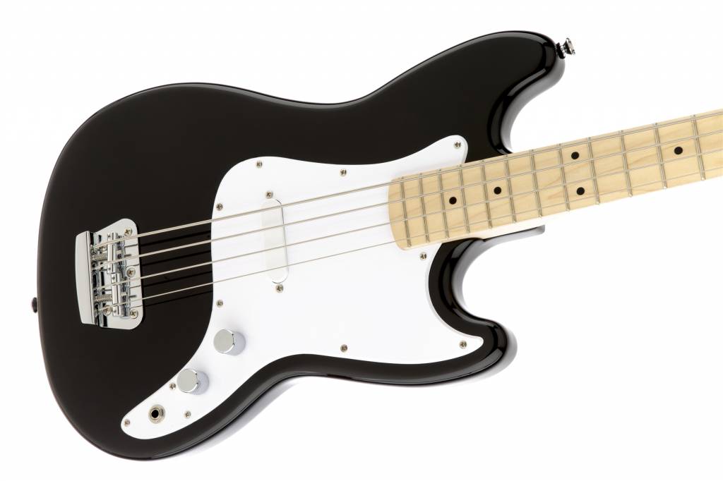 Squier Bronco Bass, Maple Fb, Black