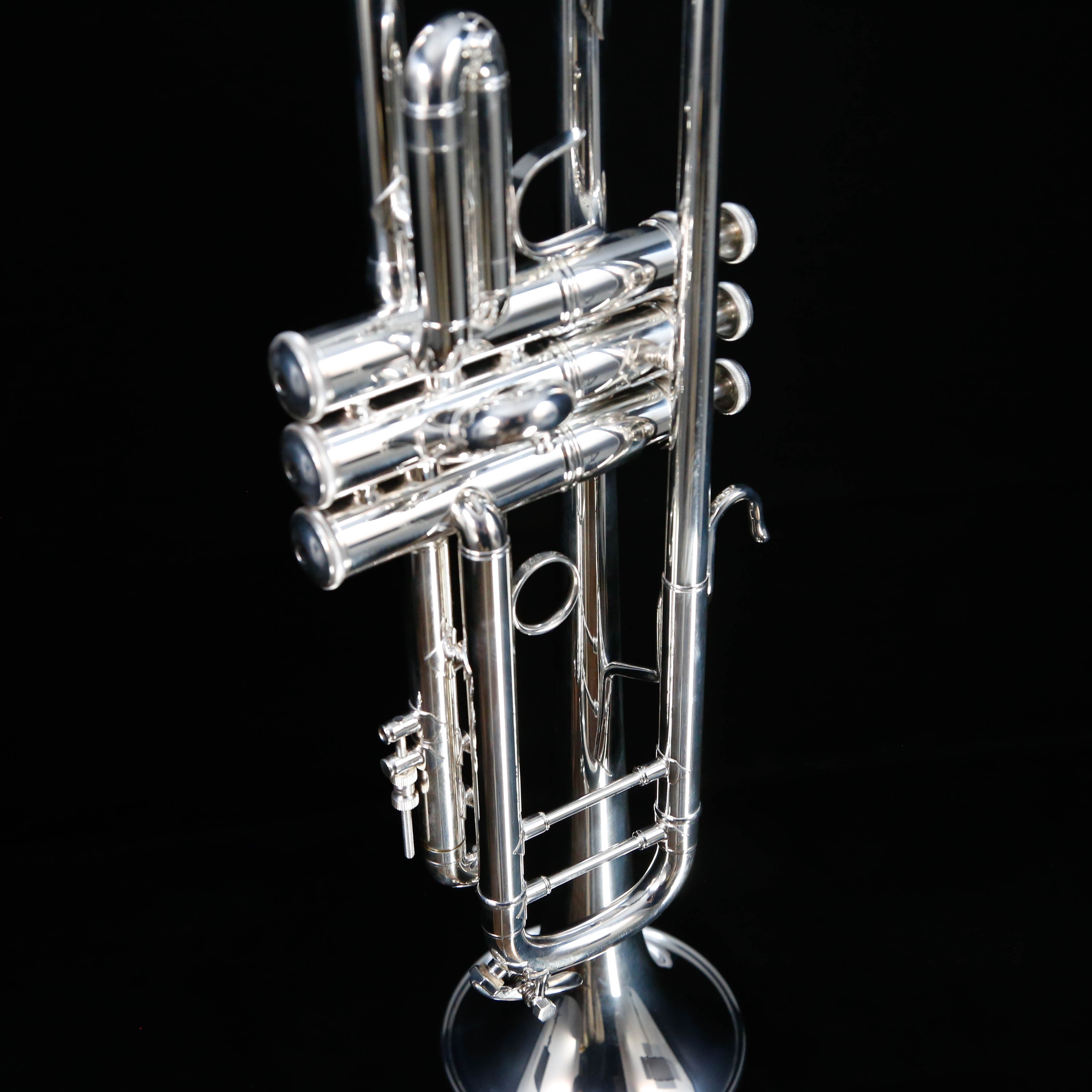 Bach 180S37 Stradivarius 180 Series Profess Bb Trumpet, #37 Bell, Silver Plated