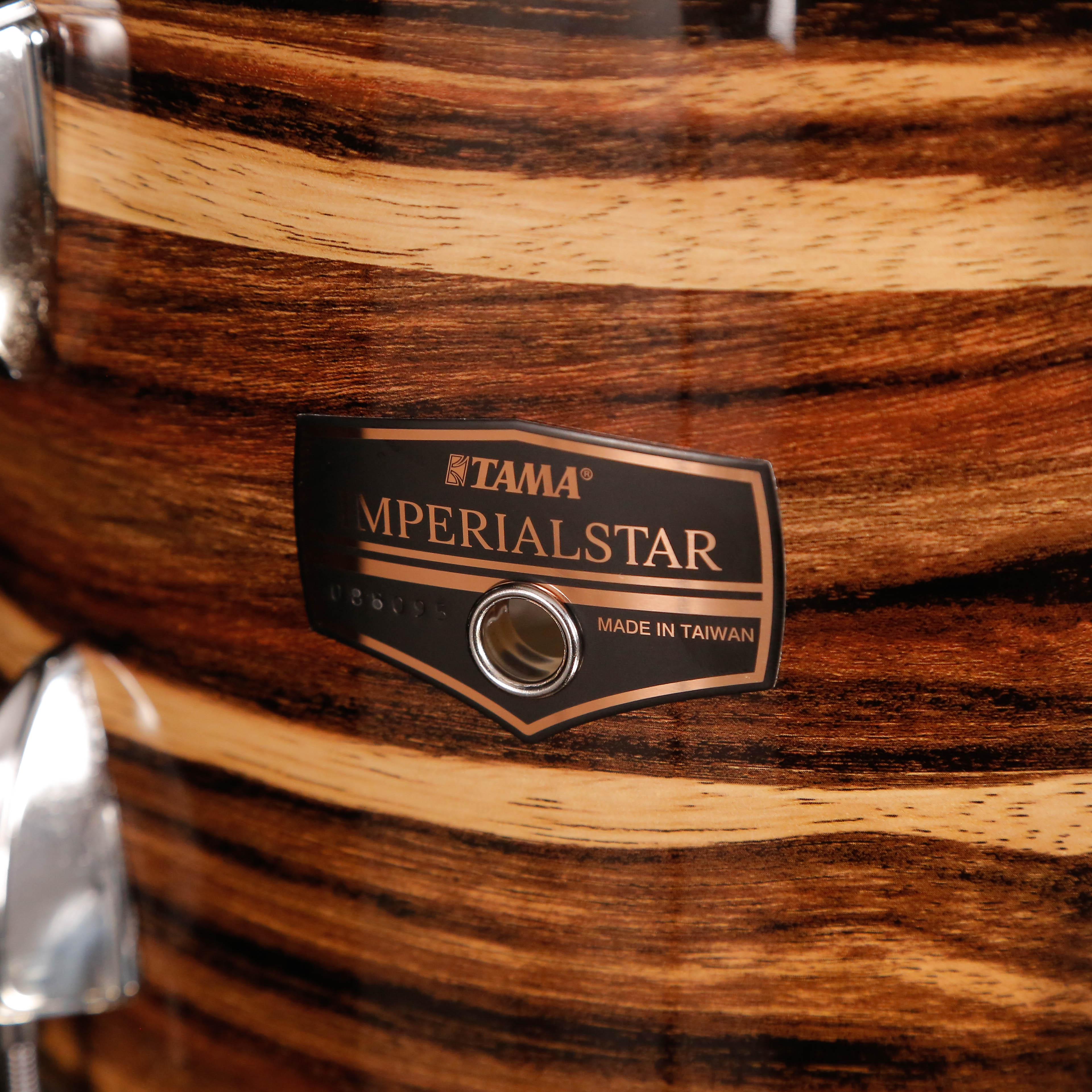 Tama Imperialstar IE52C 5-pcDrum Set w/Snare & Meinl Cyms - Coffee Teak Wrap