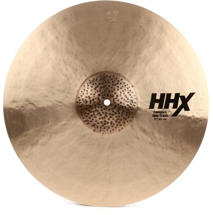 Sabian 17 inch HHX Complex Thin Crash Cymbal