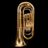 Holton BB460 BBb Tuba - 4 Valve - Background Brass W/ Case