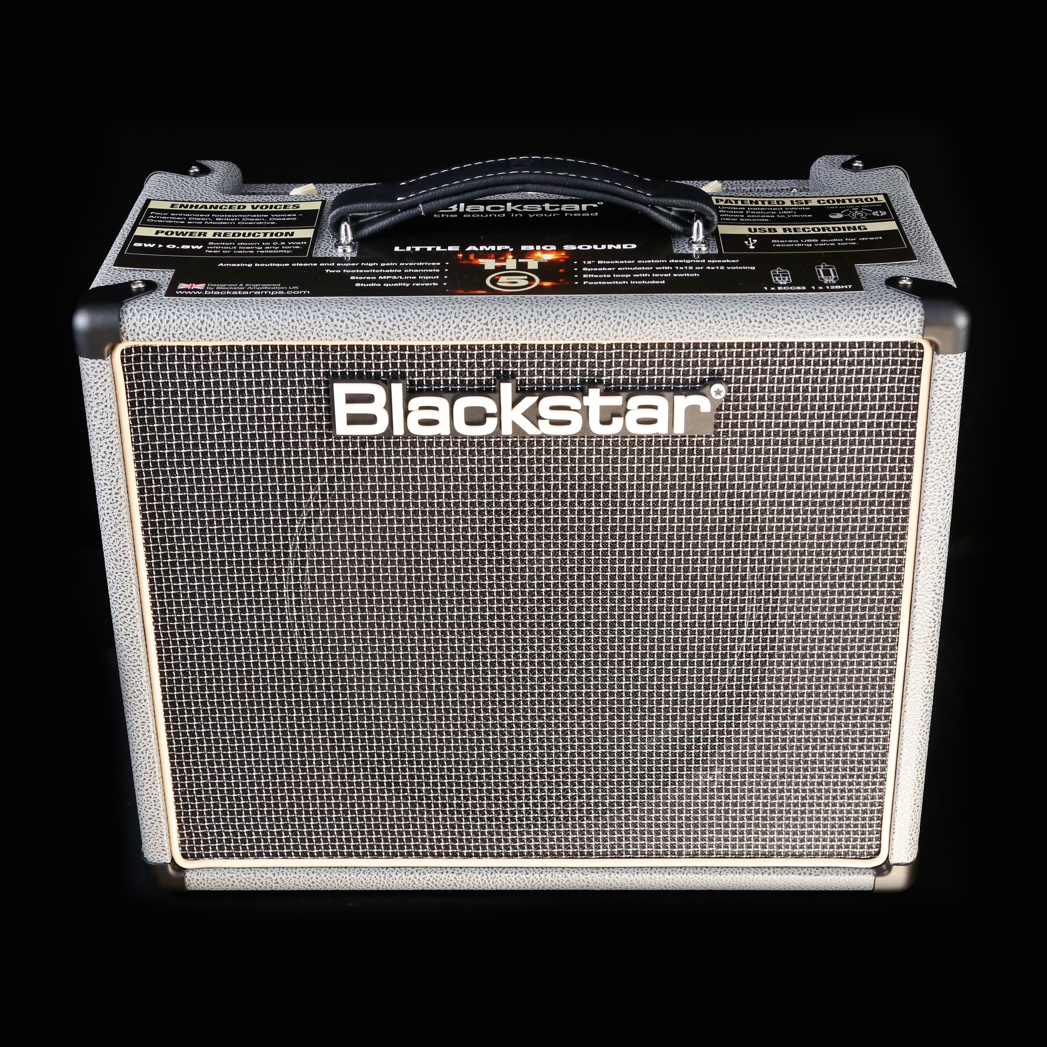 Blackstar HT5RMKIIBG 5 Watt Tube Amp, Bronco Grey