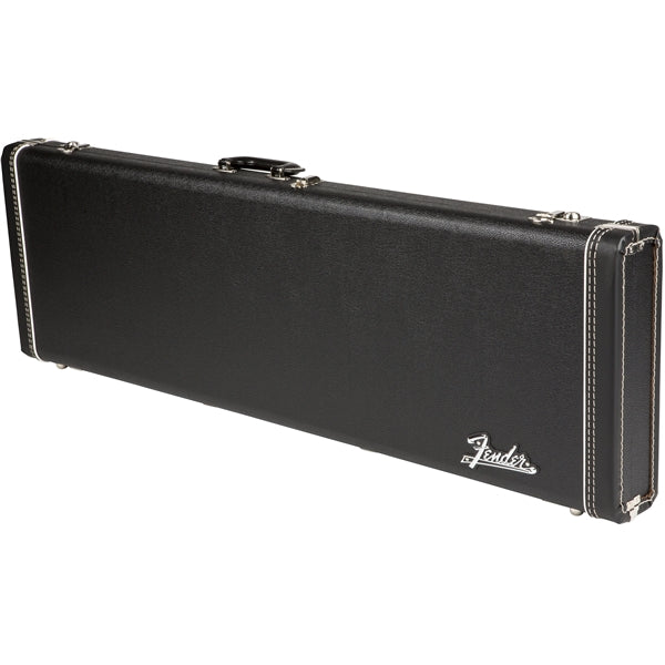 Fender G&G Deluxe Precision Bass Hard Case Black w Orange Plush Interior