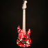 EVH Striped Series, Red w Black Stripes