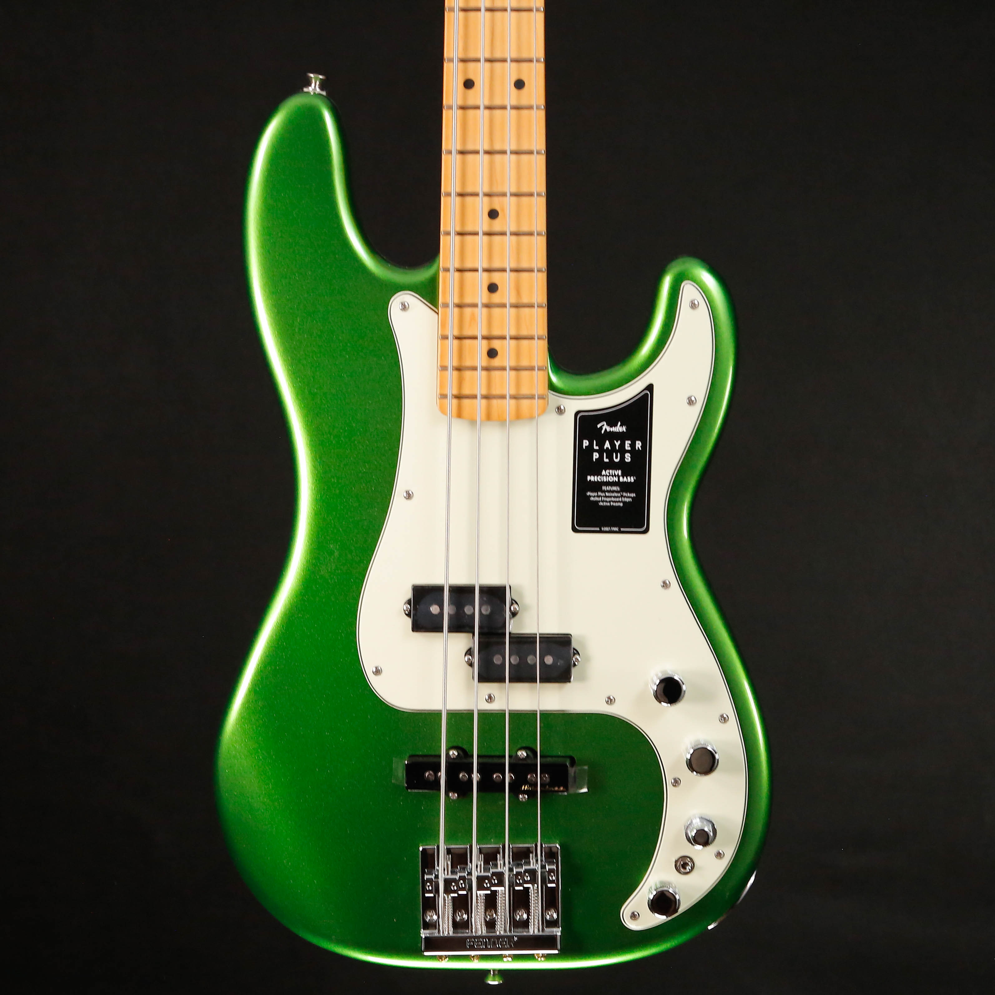 Fender Player Plus Precision Bass, Maple Fb, Cosmic Jade