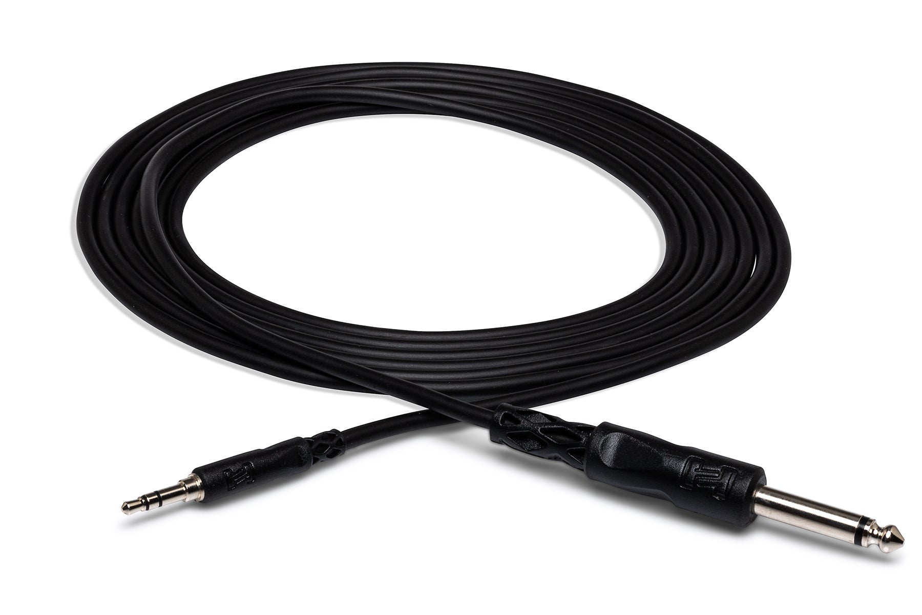 Hosa CMP-105 Mono Interconnect, 1/4 in TS to 3.5 mm TRS, 5 ft