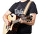 Taylor Reflections 2.5'' Leather Guitar Strap, Spruce/Ebony (#4111-25)