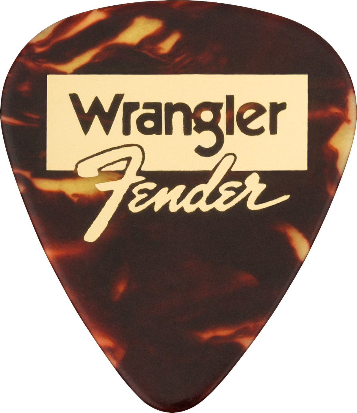 Fender 351 Wrangler Picks, Tortoise Shell, Medium, 8pk.