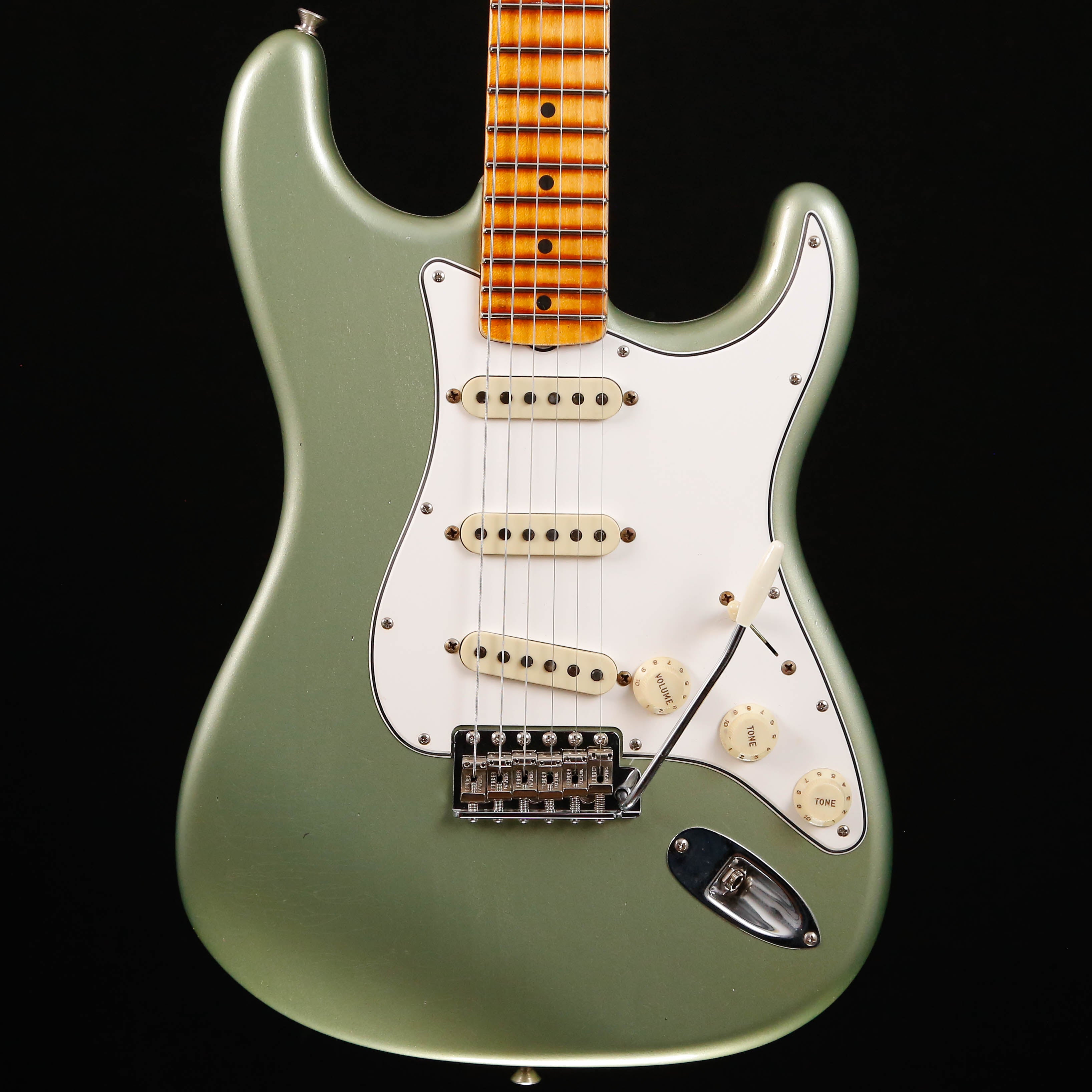 Fender Custom Shop Postmodern Stratocaster Journeyman Sage Green 488 7lbs 11.8oz