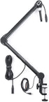 Gator Frameworks Professional Desk-Mounted Microphone Boom Stand