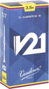 Vandoren Bb Clarinet V21 Reeds, Box of 10 Strength 3.5+