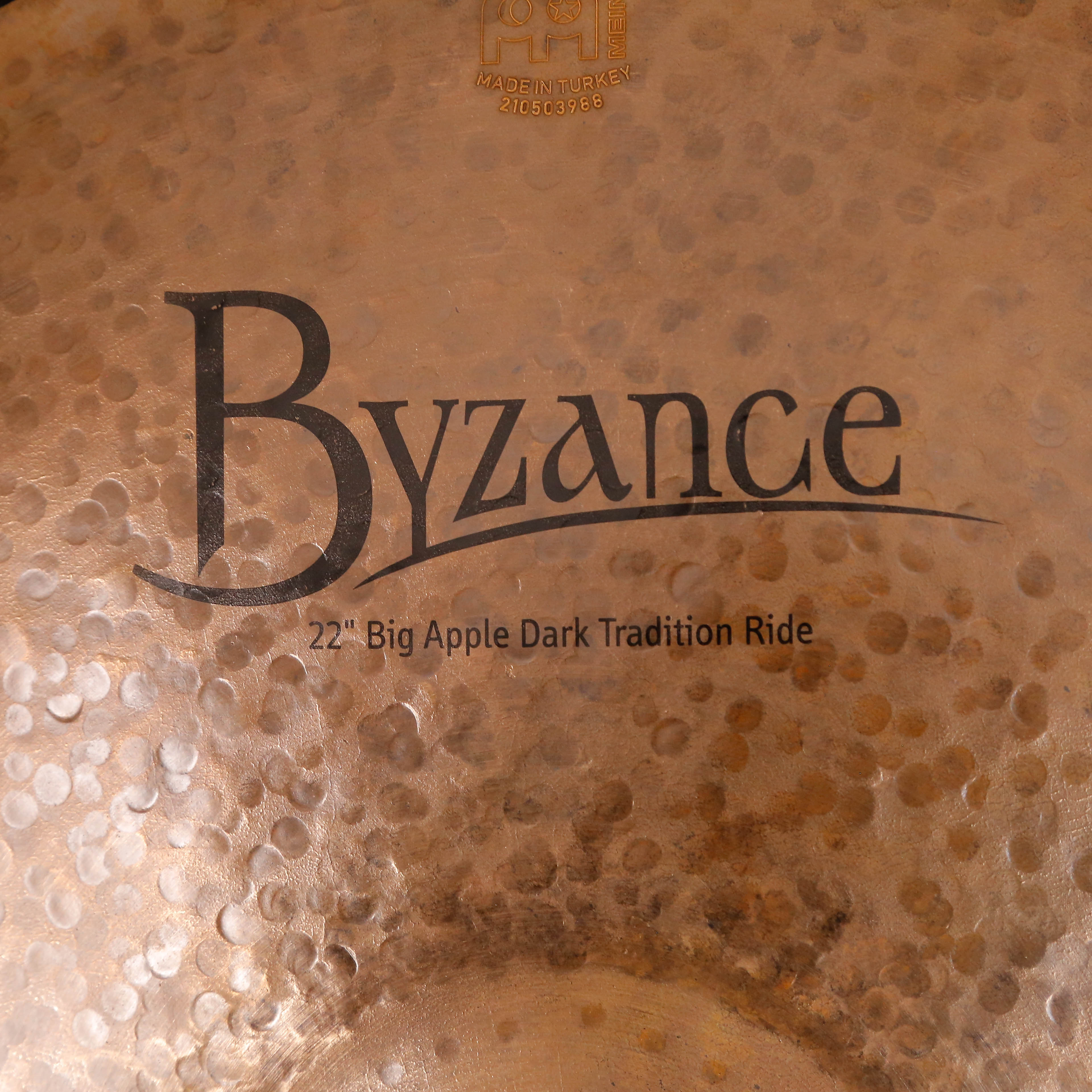 Meinl Cymbals 22" Byzance Big Apple Dark Tradition Ride